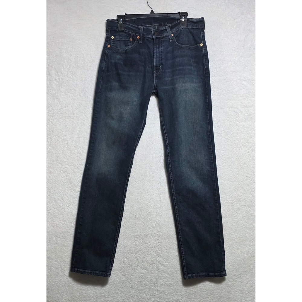 Levis 559 Relaxed Straight Jeans Men's 32x34 Dark Wash Stretch WaterLess Denim